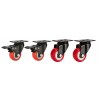 PU Swivel Revolving Castor Plain Break (Pack of 4pcs) MP-201