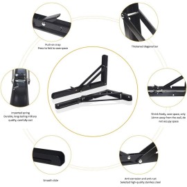 Folding Bracket MS Iron Down Table or fold Down Racks MP-205