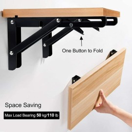 Folding Bracket MS Iron Down Table or fold Down Racks MP-205