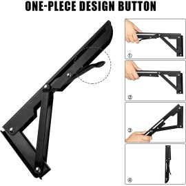 Folding Bracket MS Iron Down Table or fold Down Racks MP-205