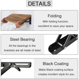 Folding Bracket MS Iron Down Table or fold Down Racks MP-205