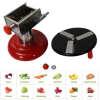 Stainless Steel Chips Maker and Vegetable Slicer for Kitchen Potato Slicer Graters and Chippers, Chips Maker is Suitable for Vegetable Cuttings, Chips Maker Consist Hard Coated Iron Wheel and Stand