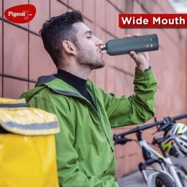 Pigeon Croma Azure Bottle 600 ml + Frontech Multi-Media Headphone