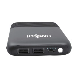 Pigeon USB Rechargeable Blender,330 Ml + Frontech 10000MAH Polymer Battery Power Bank ,Black
