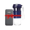Pigeon USB Rechargeable Blender,330 Ml + Frontech 10000MAH Polymer Battery Power Bank ,Black