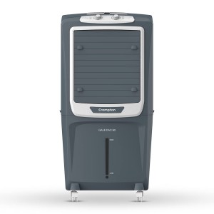 Crompton Gale DAC Desert Air Cooler- 90L, with Everlast Pump, 4-Way Air Deflection and Honeycomb pads, Grey, (ACGC-GALEDAC90)