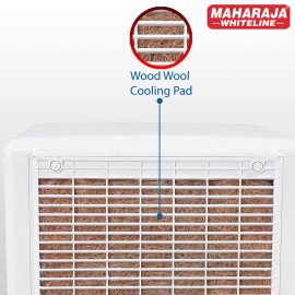 Maharaja Whiteline Arrow Deluxe Personal Air Cooler 50L,White,Grey,Standard