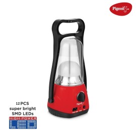Pigeon Lumino LED Emergency Rechargeable Lamp with 1600 mAH and 50 Hours Backup