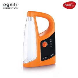Pigeon Egnite Emergency Lamp with 1600 mAh Rechargeable Lantern (Orange)