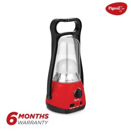 Pigeon Lumino LED Emergency Rechargeable Lamp with 1600 mAH and 50 Hours Backup