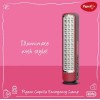 Pigeon Capella LED Rechargeable Emergency Lamp with 2 x 1600 mAH Battery and 8 Hours Backup (Red)