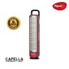 Pigeon Capella LED Rechargeable Emergency Lamp with 2 x 1600 mAH Battery and 8 Hours Backup (Red)
