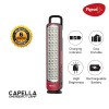 Pigeon Capella LED Rechargeable Emergency Lamp with 2 x 1600 mAH Battery and 8 Hours Backup (Red)