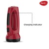 Pigeon Rigel LED Emergency Rechargeable Lamp with 900 mAH and 4 Hours Backup (Red)