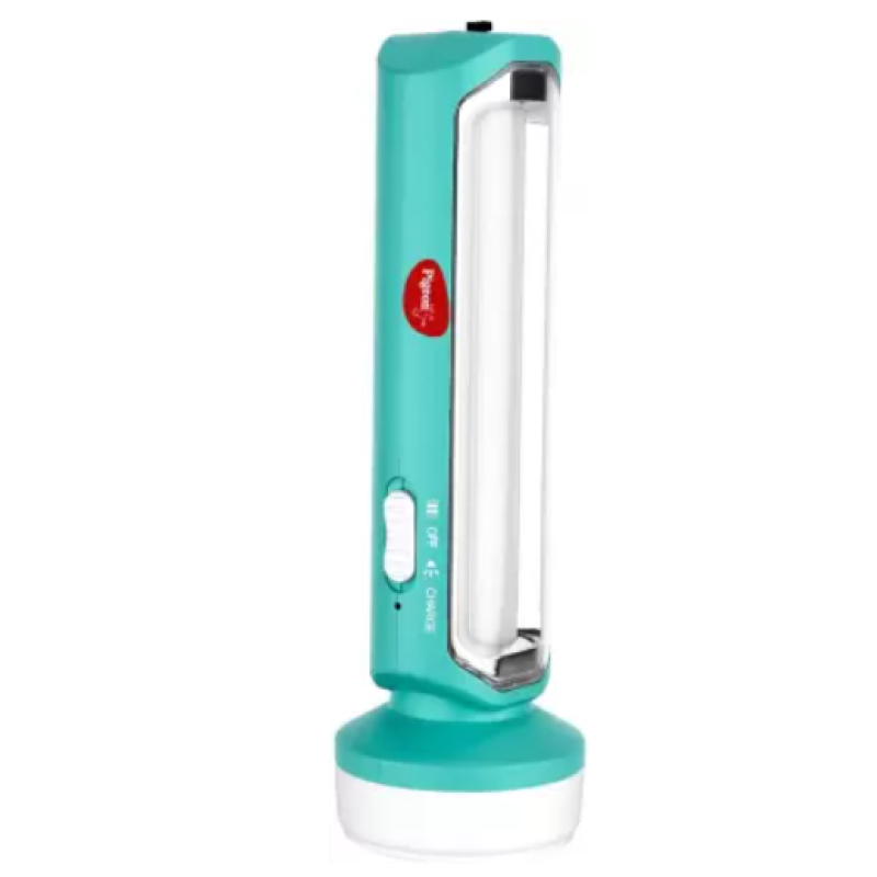 Pigeon Radiance LED Torch with Emergency Light (Cyan)