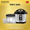 Pigeon Electra Electric Pressure Cooking System with 18 Pre-Set Menus, 3 litre