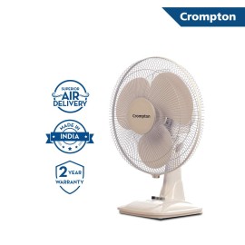 Crompton Hiflo Neo 16-Inch Table Fan 400mm (KD,White)