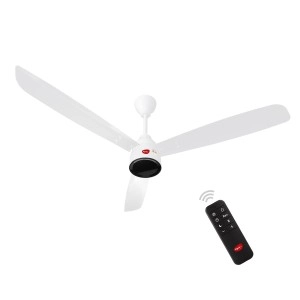 Pigeon Fantastic 1200mm BLDC Ceiling Fan with Remote Energy Efficient Ceiling Fan Ceiling fan for Living Room High Air Delivery with LED Indicators (White)