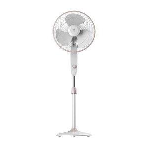 NNEX Glyde A5 400mm Pedestal Fan for Home 2 Years Warranty Power of 3 Blades 20% Higher Air Thrust 100% Copper Motor - White