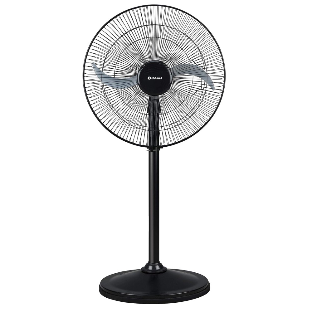Bajaj Tez MK II Farrata 450 mm Pedestal Fan (Black)