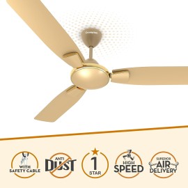 Crompton High Speed Toro Antidust 1200 mm (48 inch)Ceiling Fan(Birken Effect)1 Starffect