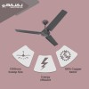 Bajaj Classico Pro 12S1 1200mm Coal Mine Grey Ceiling Fan