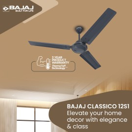 Bajaj Classico 12S1 1200mm Marathon Blue Ceiling Fan