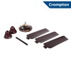 Crompton Cool Breeze 900 mm (36 inch) Long Lasting Rust Free Ceiling Fan (Brown)