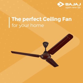 Bajaj New Bahar 1200mm Ceiling Fan (Brown)