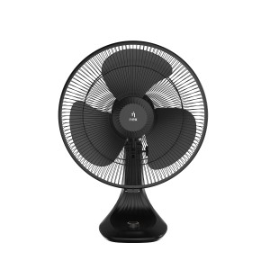 NNEX Glyde A5 400mm Table Fan for Home 2 Years Warranty Power of 3 Blades 20% Higher Air Thrust 100% Copper Motor-Black
