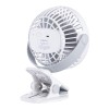 Bajaj Pygmy Mini 110 MM Sweep (USB Charging) 110 mm Silent Operation 3 Blade Table Fan (White,Pack of 1)