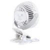 Bajaj Pygmy Mini 110 MM Sweep (USB Charging) 110 mm Silent Operation 3 Blade Table Fan (White,Pack of 1)
