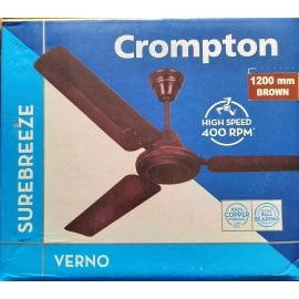 Crompton 1200MM Verno Ceiling Fan Luster Brown Crompton 1200MM Verno Ceiling Fan Luster Brown