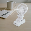 Rechargeable Mini Clip-On Desk Fan (1 Pc)
