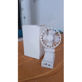 Rechargeable Mini Clip-On Desk Fan (1 Pc)