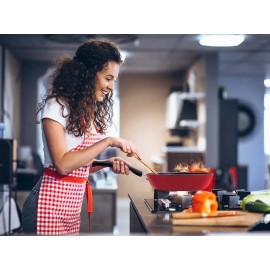 Pigeon Storm Nonstick Aluminium Fry Pan,26cm(Red)