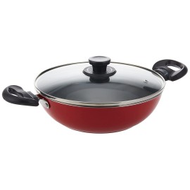 Pigeon Alba 4 PC Non Stick Cookware Set- Red