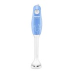 Maharaja Whiteline 175 Watt Hand Blender, Stainless Steel Blades, Long Lasting Performance With 175W Motor, (Blue And White)