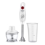 Maharaja Whiteline Turbomix King Plus Hand Blender,250W,800ml multi-purpose jar,500ml Chopper