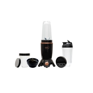 Pigeon Nutri Mixer Grinder Juicer Blender Smoothie Maker All-in-1 Machine 400 Watt 3 Jars- Multiuse Jar 500ml, Dry Grind 300ml, 1 Sipper, 1 Cap, 1 Strainer 2 Blades 1Year Warranty