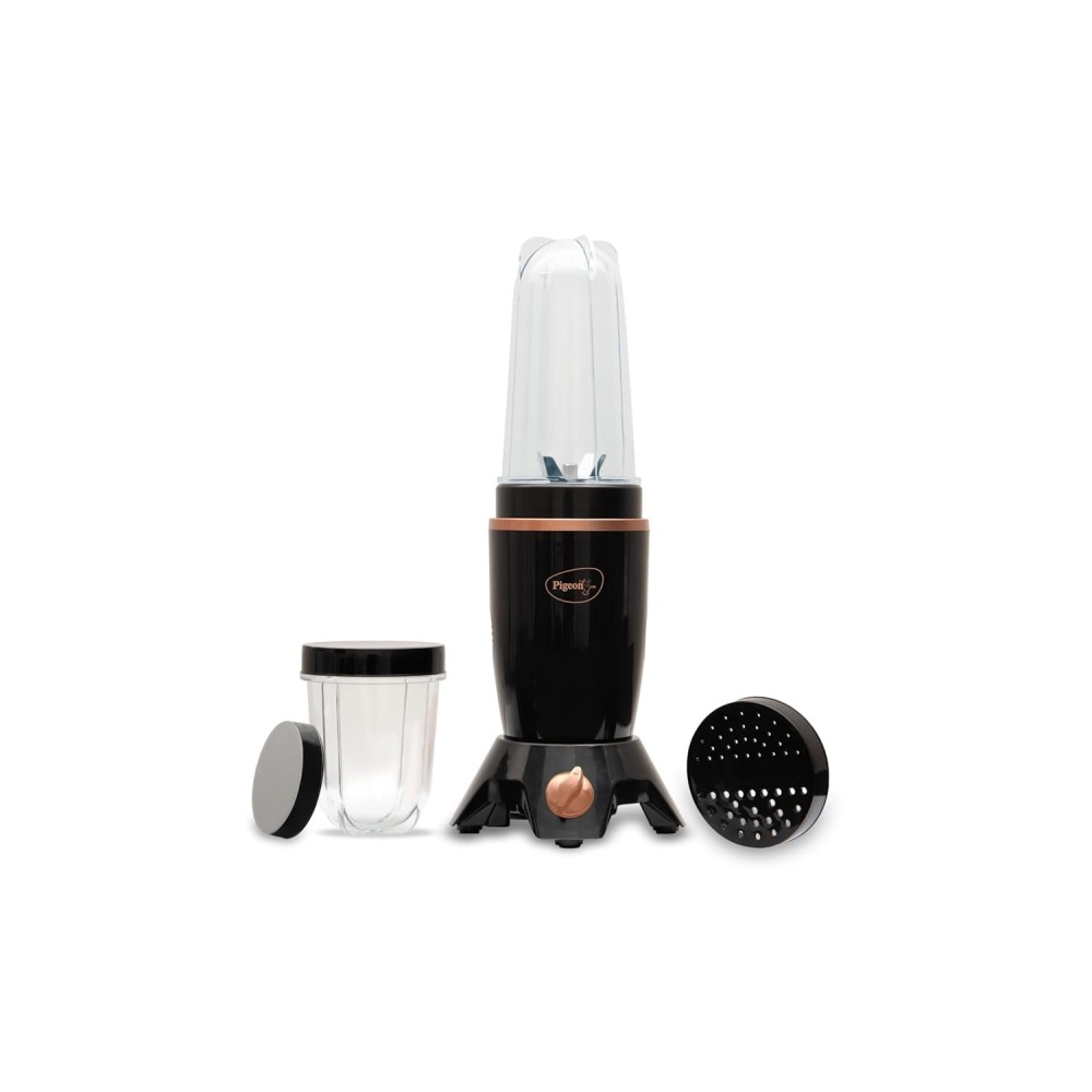 Pigeon Nutri Master 400 Juicer Mixer Grinder(2 Jars, Black)