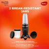 Pigeon Nutri Master 400 Juicer Mixer Grinder(2 Jars, Black)