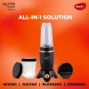 Pigeon Nutri Master 400 Juicer Mixer Grinder(2 Jars, Black)