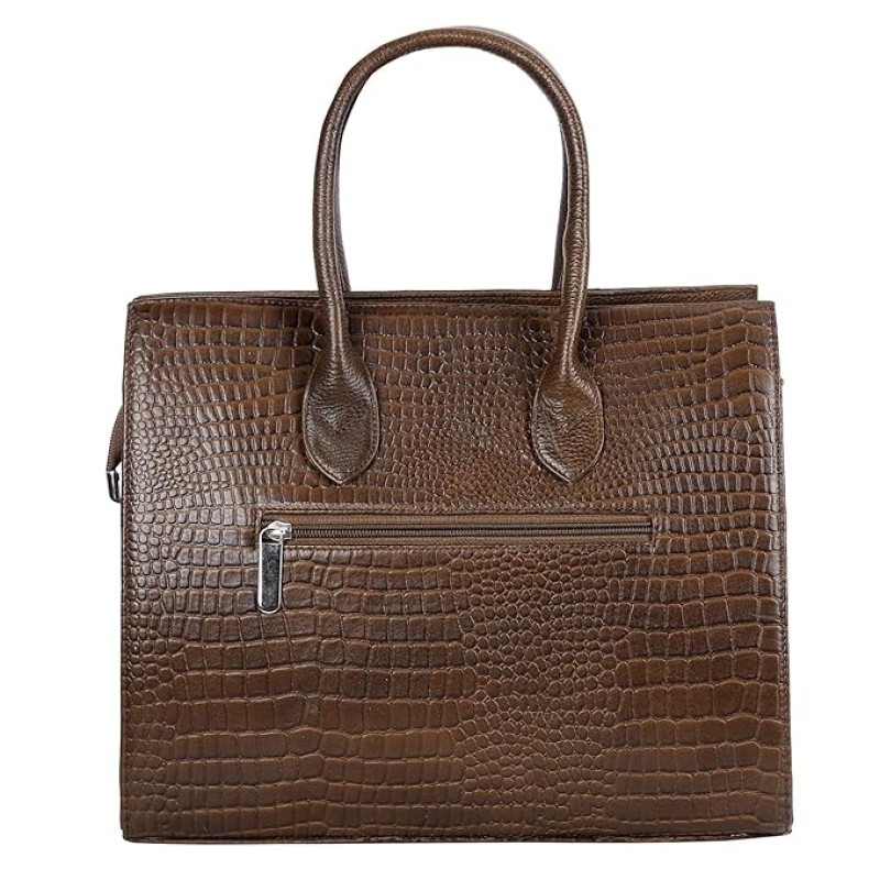 Hyatt Leather Accessories Full-Grain Natural Cro Leather Top-Handle satchel Tote Handbags & Shoulder Sling Bags For Women Office Branded Stylish (Green) Hyatt Leather Accessories Full-Grain Natural Cro Leather Top-Handle satchel Tote Handbags & Shoulder Sling Bags For Women Office Branded Stylish (Green)