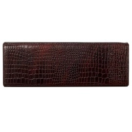 Hyatt Leather Accessories Full-Grain Cro Leather Top-Handle satchels Tote Handbags & Shoulder Sling Bags For Women Office (Brown)