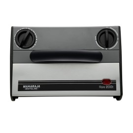 Maharaja Whiteline Flare 2000-Watt Heat Convector Room Heater + Nelkon Nonstick Deep Kadhai Stainless Steel (Large 235 mm)