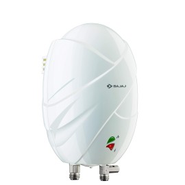Bajaj Flora Instant 3 Liter Vertical Water Heater, White, 4.5KW wall mounting