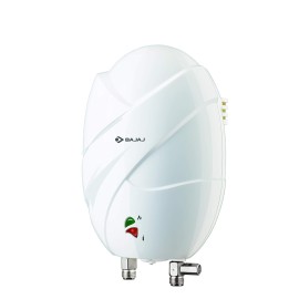 Bajaj Flora Instant 1 Liter Vertical Water Heater, White wall mounting