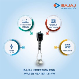 Bajaj Waterproof 1000 Watts Immersion Rod Heater