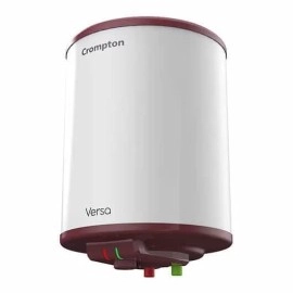 Crompton Versa ASWH-3515 15-Litre 5 Star Rated Storage Water Heater Geyser (White),Wall